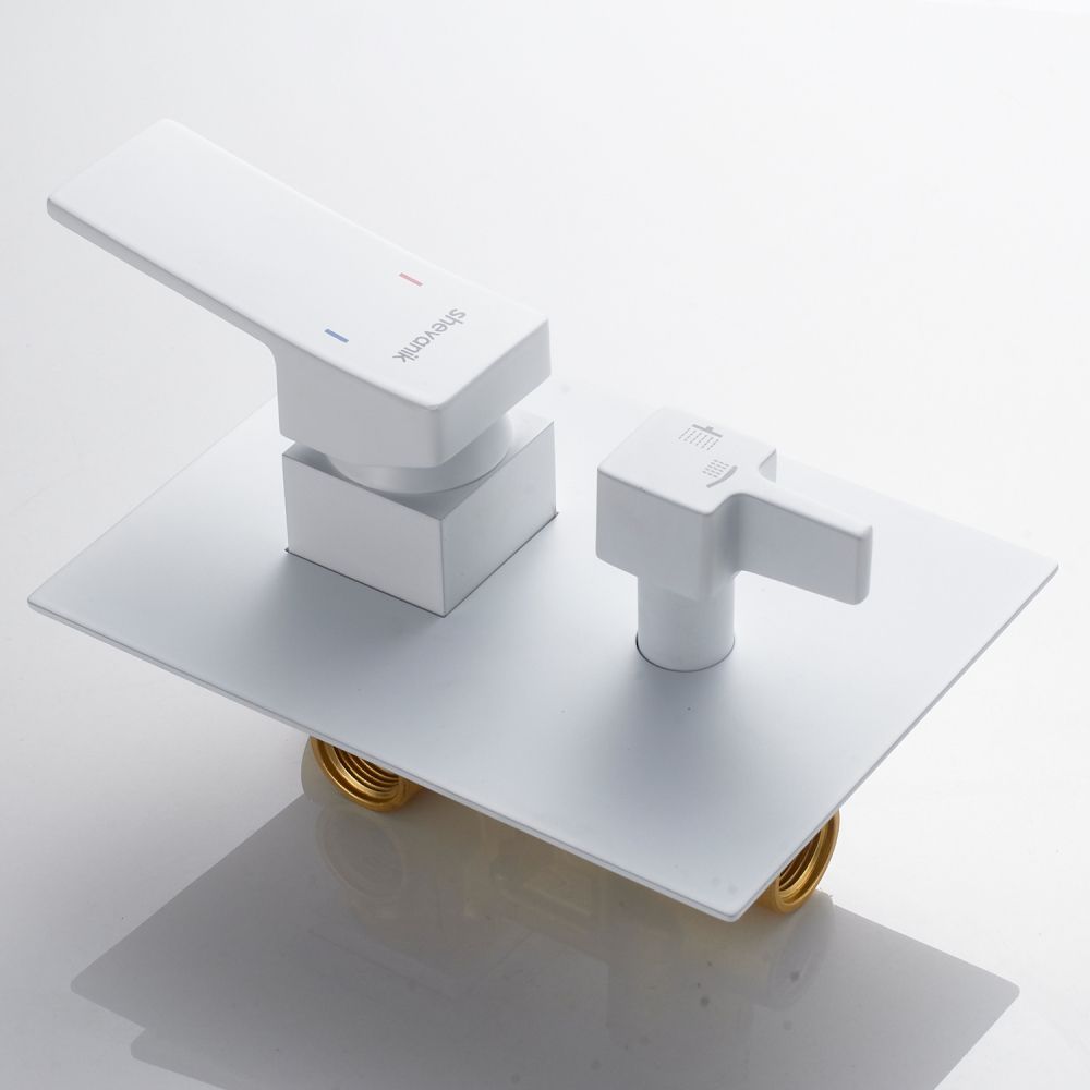 Душевая система встраиваемая Shevanik S4035C, белый, артикул S4035C