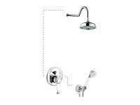 Emmevi Tiffany, душевой комплект №1, цвет хром Emmevi Tiffany, душевой комплект №1, цвет хром