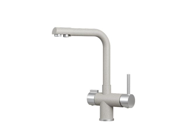 Смеситель для кухни GRANULA (5008, БАЗАЛЬТ)