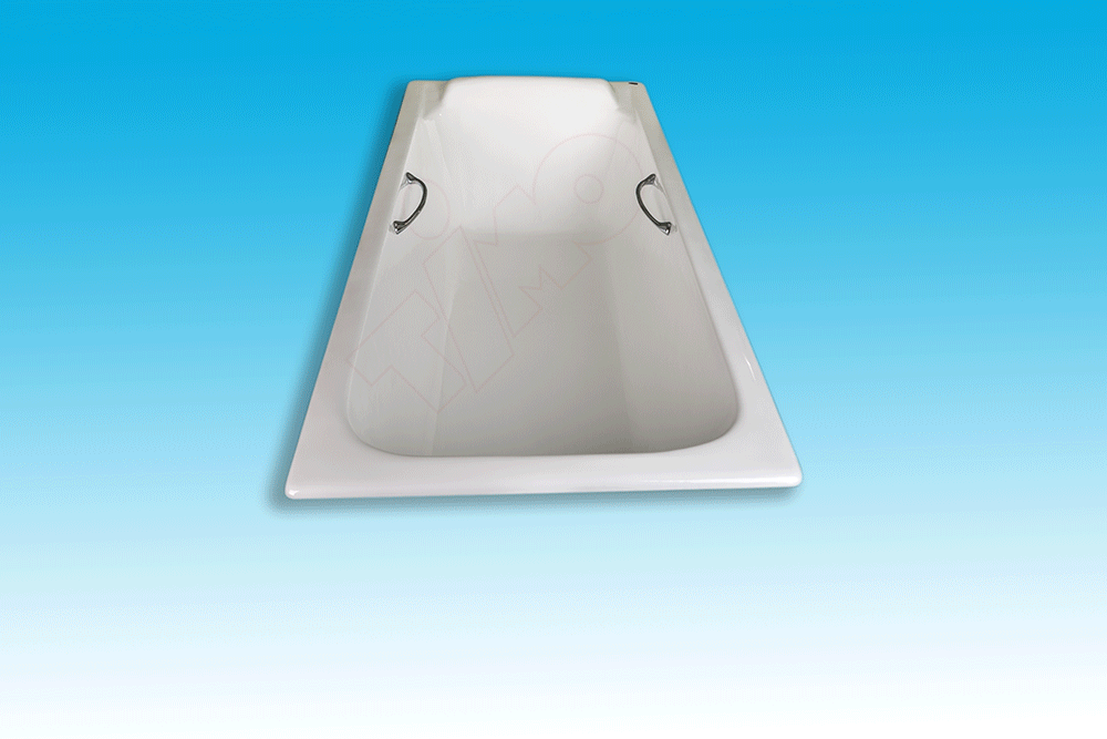 ВАННА чуг. TIMO "TARMO" - 180x80x45 с ручками