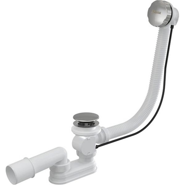 Ванна RAVAK DOMINO (170*75) 70508015 (каркас, белый, перелив стандарт.), шт