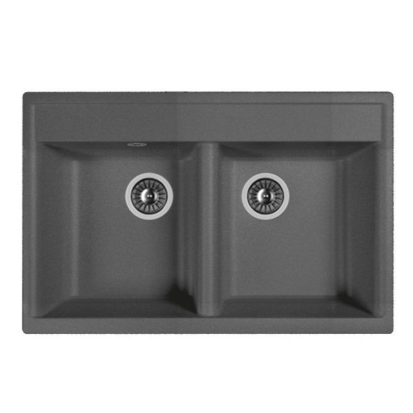 Кухонная мойка Dr. Gans АСТРА 25.060.E0780.411, графит