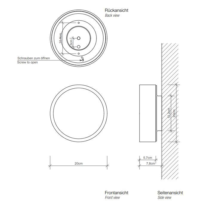 Decor Walther Round 20 Светильник потолочный 20x8см, 1x R7s 78mm max. 100W, цвет: хром ЗАКАЗ ПО ЗАПРОСУ Decor Walther Round 20 Светильник потолочный 20x8см, 1x R7s 78mm max. 100W, цвет: хром ЗАКАЗ ПО ЗАПРОСУ