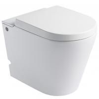 Унитаз Cerutti SPA B-380B 7267 с импульсным смывом приставной с сиденьем Микролифт Унитаз Cerutti SPA B-380B 7267 с импульсным смывом приставной с сиденьем Микролифт