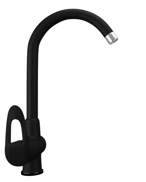 Смеситель для кухни ULGRAN Quartz уголь (UQ-006-07)