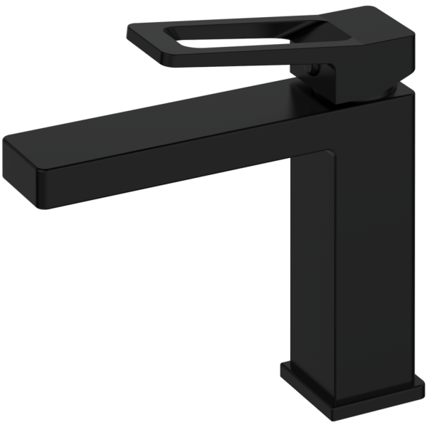 Смеситель для раковины HAIBA цвет: черный (HB10732-7)