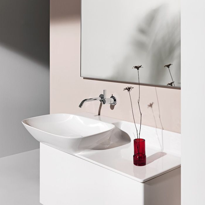 Laufen INO Тумба под раковину 8.1330.1/2, 770х350х355мм, с 1 выдвиж. ящиком, цвет: белый матовый, артикул 4.2540.1.030.170.1