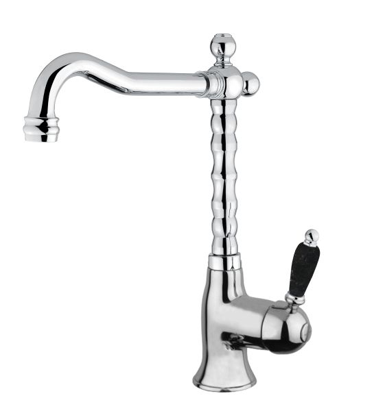 Смеситель для раковины Fiore IMPERIAL BLACK 89CR5225, хром