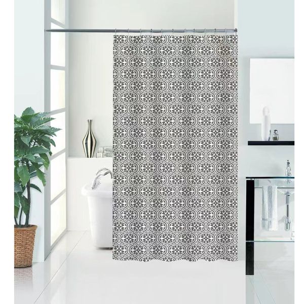 Штора для ванной комнаты Savol S-HFG1820C, узор
