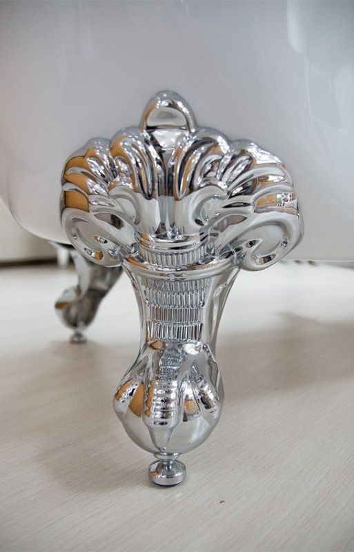 Акриловая ванна Radomir Орли 170x75 1-01-2-0-1-143 Белая с ножками хром