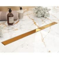 Plumberia Selection Трап душевой PS MODULAR 4x60 2устор. накладка из нерж.стали, комбинир.затвор с горизонт. Выпуском Ду 50мм,40л/мин, золото 24К Plumberia Selection Трап душевой PS MODULAR 4x60 2устор. накладка из нерж.стали, комбинир.затвор с горизонт. Выпуском Ду 50мм,40л/мин, золото 24К