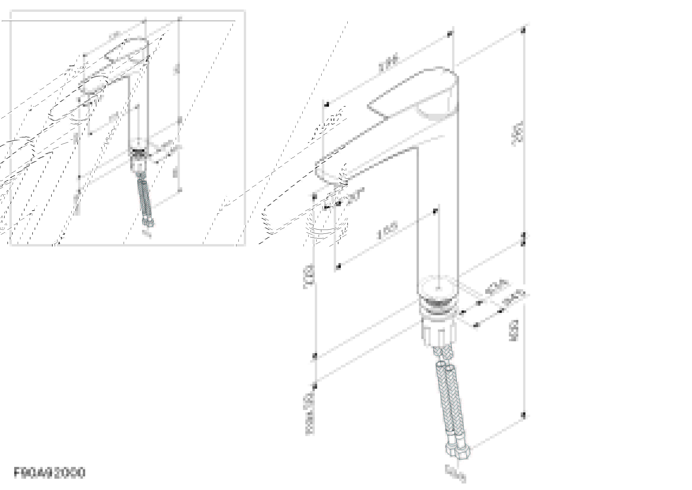 F90A92000 Gem, смеситель для умывальника высокий, хром, шт.