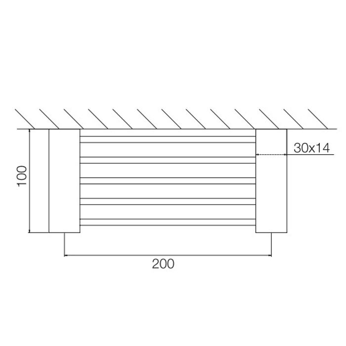 FIMA|Carlo Frattini Quadra Мыльница в душевую кабину, цвет хром