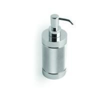 Дозатор для жидкого мыла, Bertocci, Officina 01, механический (нажимной), ширина, мм-68, глубина, мм-68, высота, мм-178, тип установки-настенный, материал колбы-латунь, цвет-хром