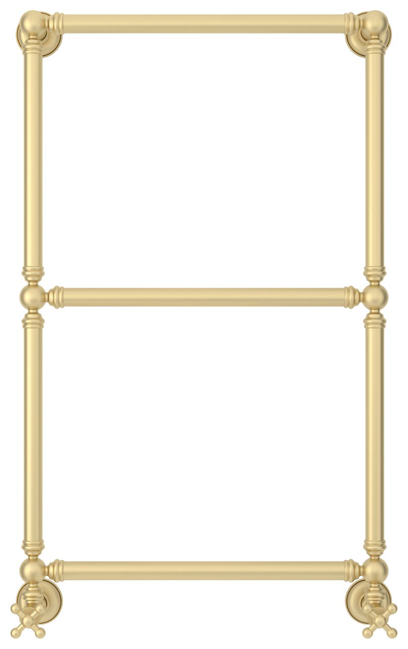 Полотенцесушитель водяной "Ренессанс 1304" 860х500 (Матовая Шампань)