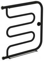 Полотенцесушитель водяной "Лира+" 2П 600х600 Н. Г. 1" (Матовый Чёрный)