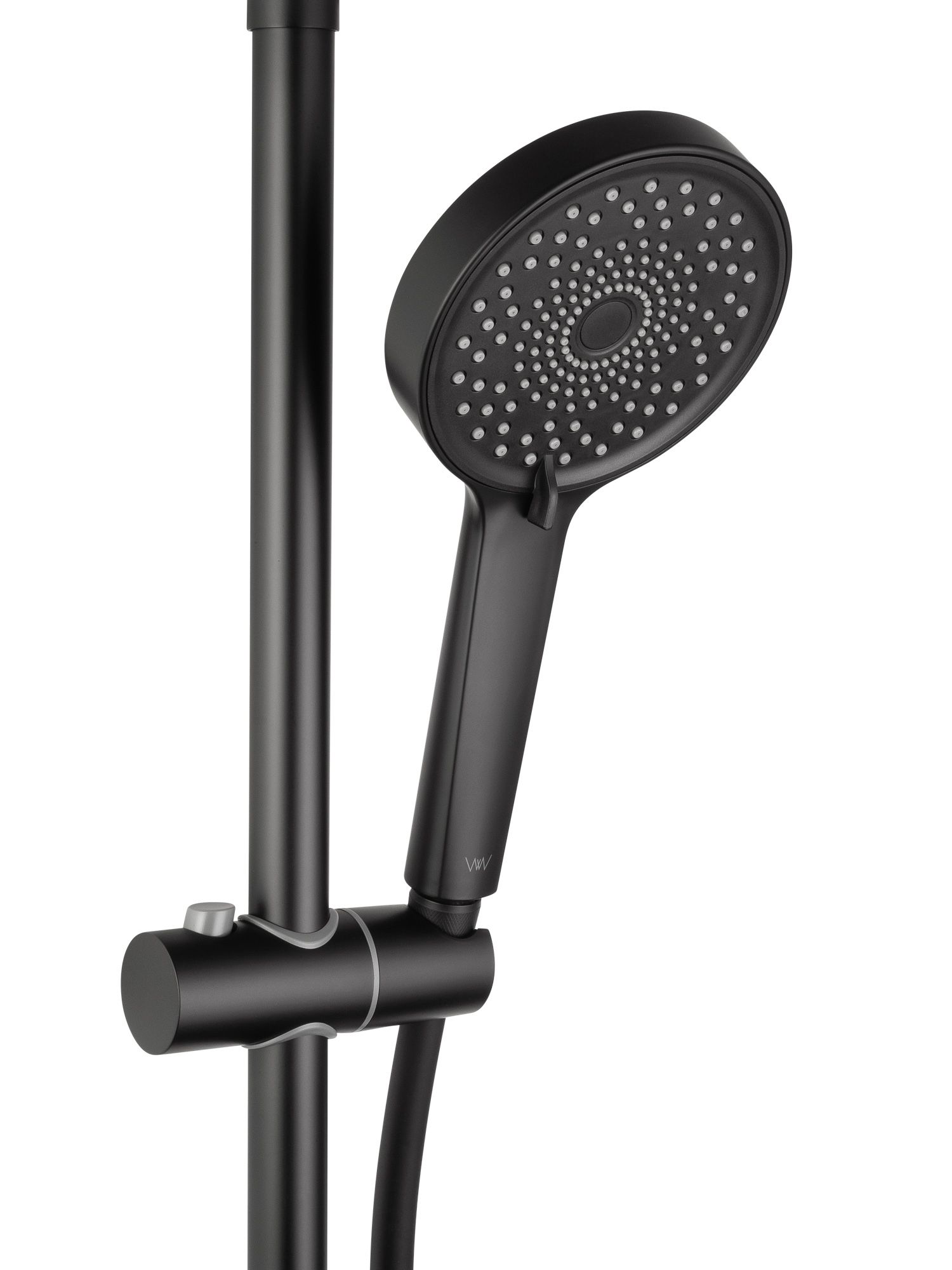 Душевая система WONZON & WOGHAND STICK, Черный матовый (WW-88739017-MB)