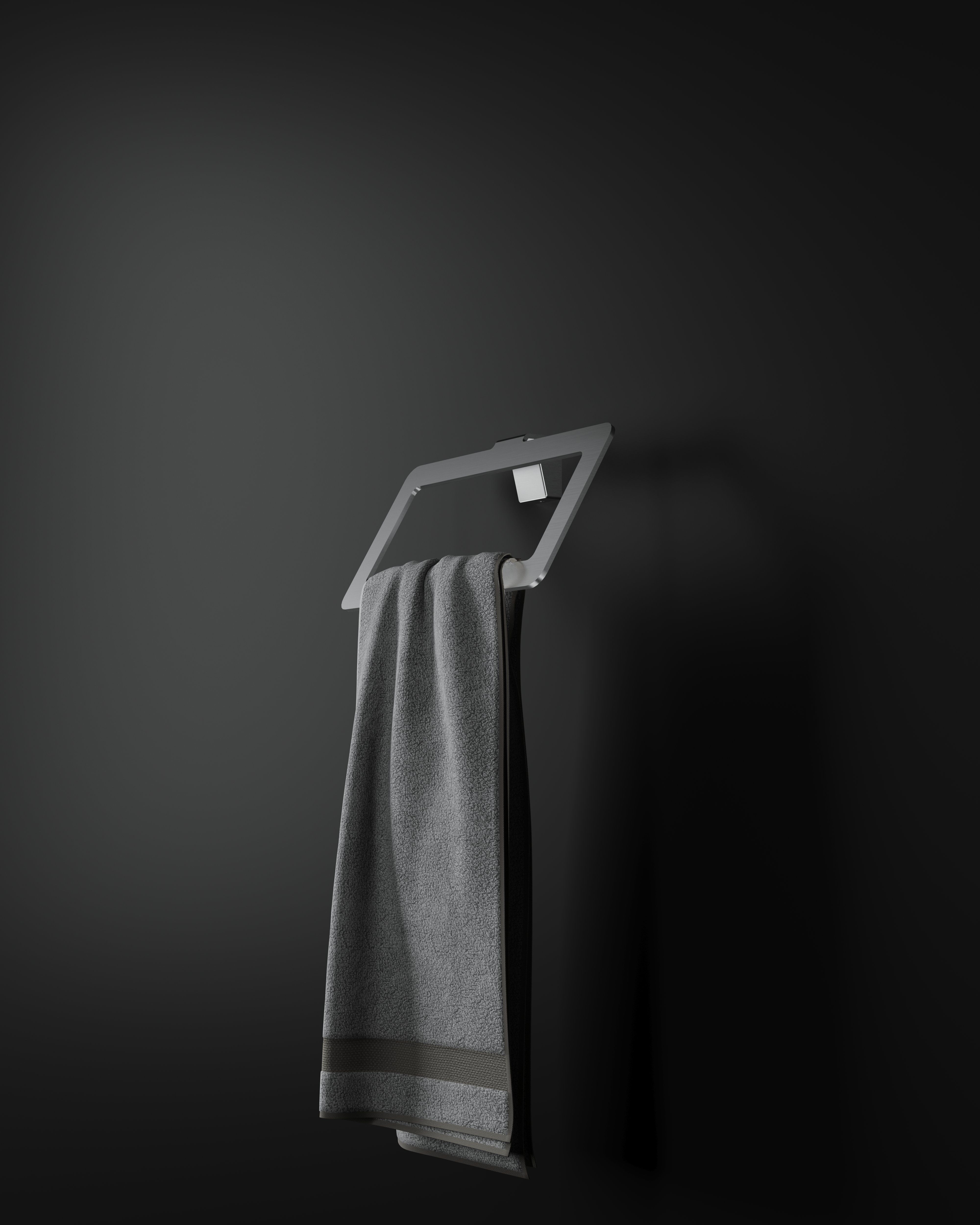 Кольцо для полотенец WONZON & WOGHAND ECLIPSE, Черный матовый (WW-V2201-MB) Кольцо для полотенец WONZON & WOGHAND ECLIPSE, Черный матовый (WW-V2201-MB)