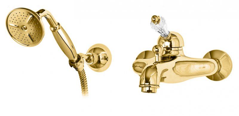 Смеситель для ванны и душа CEZARES VINTAGE-VDM-Sw