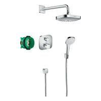 HG Croma E Душевой набор Cromo Select E с термостатом Ecostat E, цвет хром цена с нашего склада) HG Croma E Душевой набор Cromo Select E с термостатом Ecostat E, цвет хром цена с нашего склада)