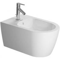 Биде, Duravit, ME by Starck, ширина, мм-370, глубина, мм-570, высота, мм-295, тип установки-подвесной, форма чаши-овальная, отверстия для смесителя-одно, материал-керамика, крепеж-есть, цвет-белый