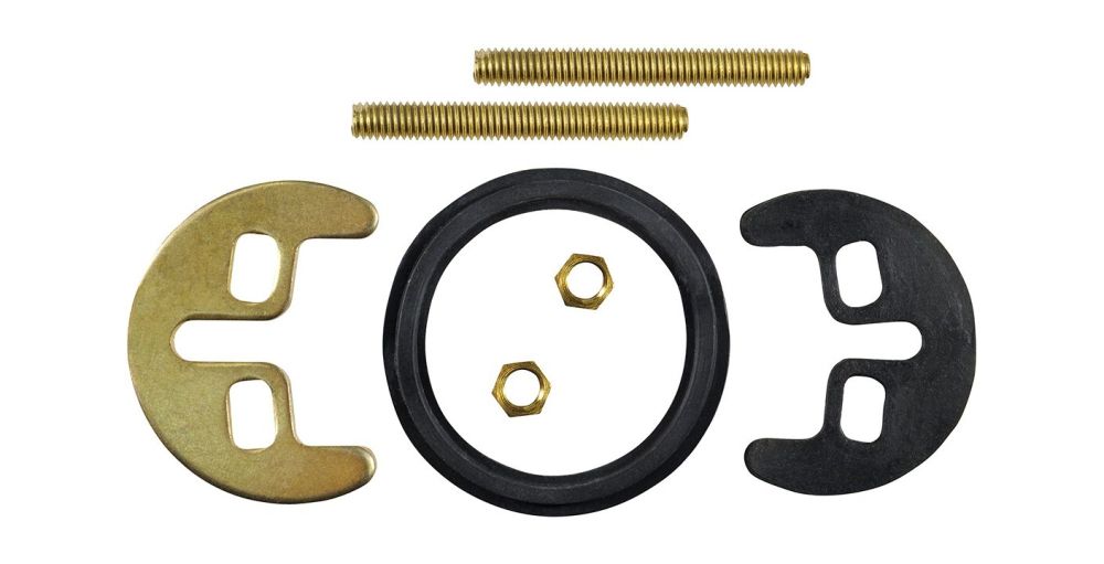 Крепление ПСМ для смесителя С-образное с 2 шильками (KRSH-2p), артикул KRSH-2p