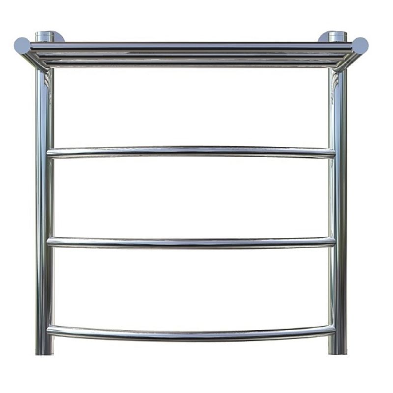 Полотенцесушитель водяной с полочкой (лесенка) Тругор Приоритет НК 1 П 60х50 см (без углов)