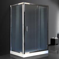 Душевой уголок Royal Bath HV 140х80 RB8140HV-C-CH-P без поддона профиль Хром стекло рифленое