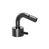 Fantini AF/21 Смеситель для биде, 1 отв., без донного клапана, излив 130мм, цвет: Matt Gun Metal PVD