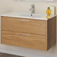 Тумба с раковиной SanVit Мэри-2 75 kmery752 с фактурой под дерево подвесная Акация светлая Тумба с раковиной SanVit Мэри-2 75 kmery752 с фактурой под дерево подвесная Акация светлая