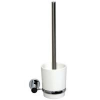 Ершик для унитаза WasserKRAFT K-28227 Хром Белый