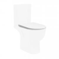 Сиденье BUONGIORNO PRO для унитаза, белое глянцевое