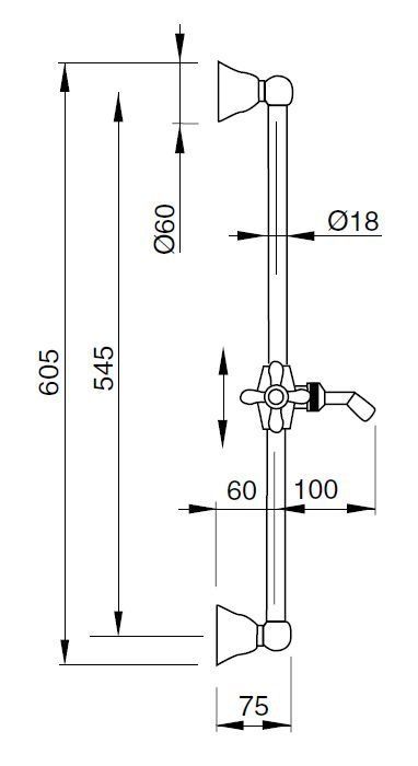 Душевая гарнитур CEZARES LORD-SD