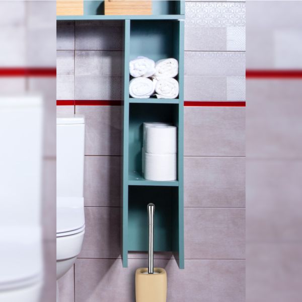 Полка навесная Бриклаер КРИСТАЛЛ 90 см, муссон