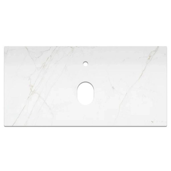 Столешница La Fenice Granite Gray Structural Terra 100 см, белая