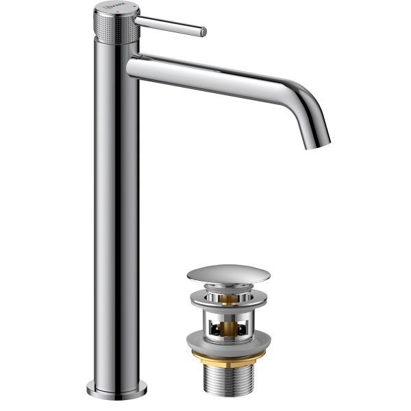 Смеситель Lemark Beluga для раковины высокий (LMF-8015B-C)