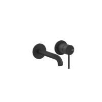 GESSI 316 Встраиваемый смеситель с изливом 200-170мм (внешние части), цвет: Black XL