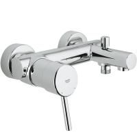 Смеситель для ванны с душем  GROHE CONCETTO 32211001 (хром, H-15,6), шт Смеситель для ванны с душем  GROHE CONCETTO 32211001 (хром, H-15,6), шт