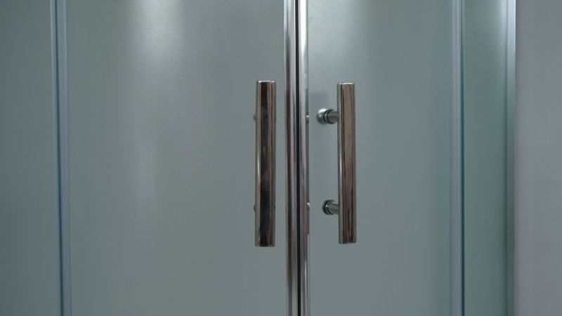 Душевой уголок Timo 80x80 TL-8001F профиль Хром стекло матовое, артикул TL-8001F