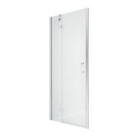 Дверь в нишу NEW TRENDY NEW RENOMA L 120x195 D-0101A (хром)