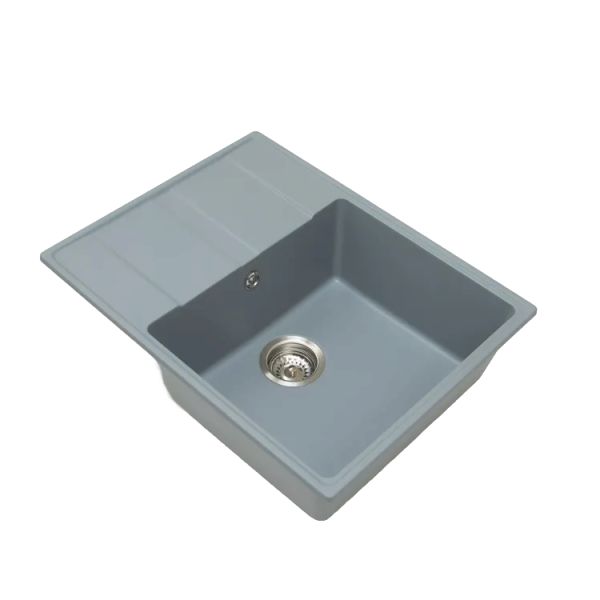 Кухонная мойка Grandex Aqua Topline 600312, серый