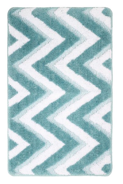 Коврик для ванной комнаты FIXSEN RIVER FX-5004C, голубой