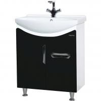 Тумба под раковину Bellezza Лагуна 65 4632110090044 1 ящик Черная