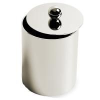 DEVON&DEVON WALTZ Контейнер с крышкой, настольный, цвет никель блестящий