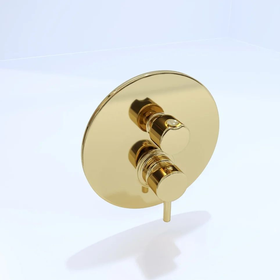 Смеситель для ванны с душем Paffoni Light LIG018HG (с внутренней частью)