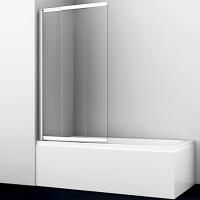 Main 41S02-80  WasserSchutz Стеклянная шторка на ванну, двухстворчатая, с покрытием стекла