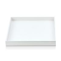 Decor Walther Brownie Tab Q Лоток универсальный 28x28см, цвет: белая кожа