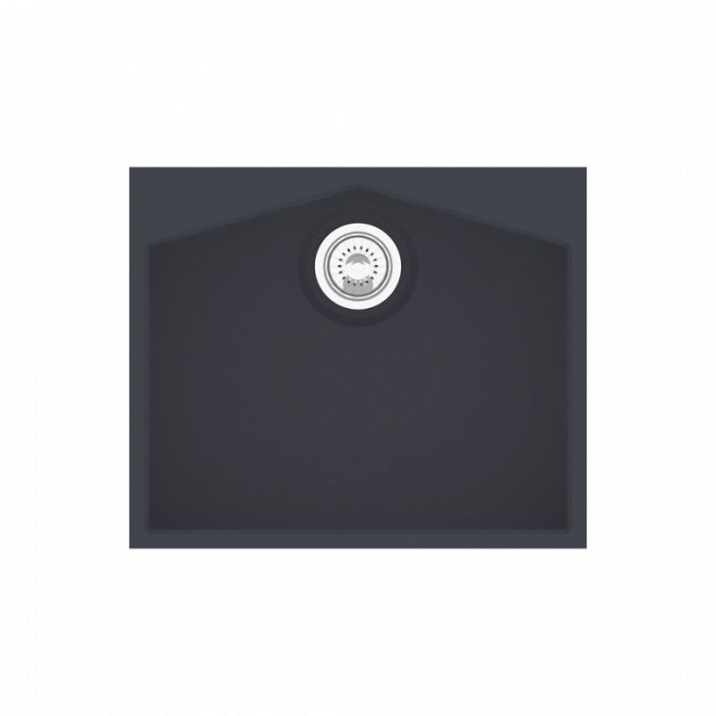 Кухонная мойка KitKraken Ocean Graphite 60 Темно-серая