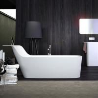 KNIEF Pride Ванна отдельностоящая 192*85*78/50см 39х51,5 см со сливом, цвет белый матовый