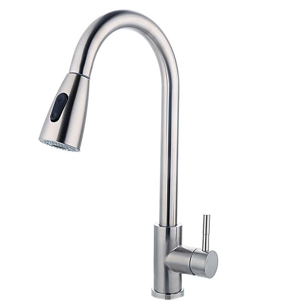 Смеситель для кухни FASHUN A56109, сатин